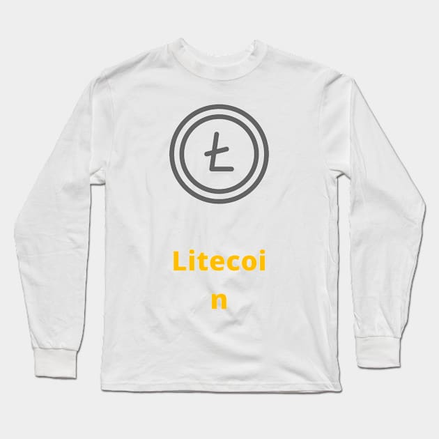 Litecoin Bull - litecoin Long Sleeve T-Shirt by PsyCave
